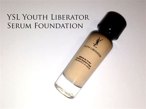 youth liberator serum foundation ysl|armani youth liberator foundation.